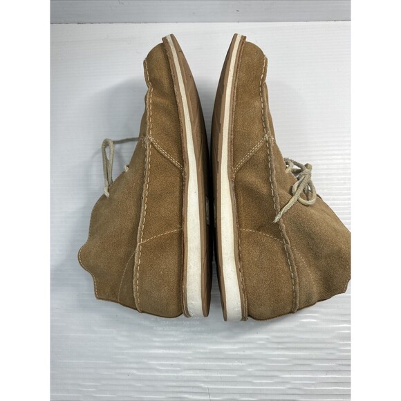 Ariat Women’s Cruiser Lace Up Booties Chukka Mocassin Suede Dirty Taupe Sz 10B - Picture 6 of 13